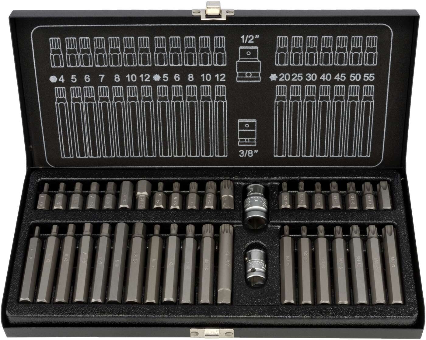 набор звездочек 40пр. (сталь S2) АвтоDело PRO 40740 купить на OZON