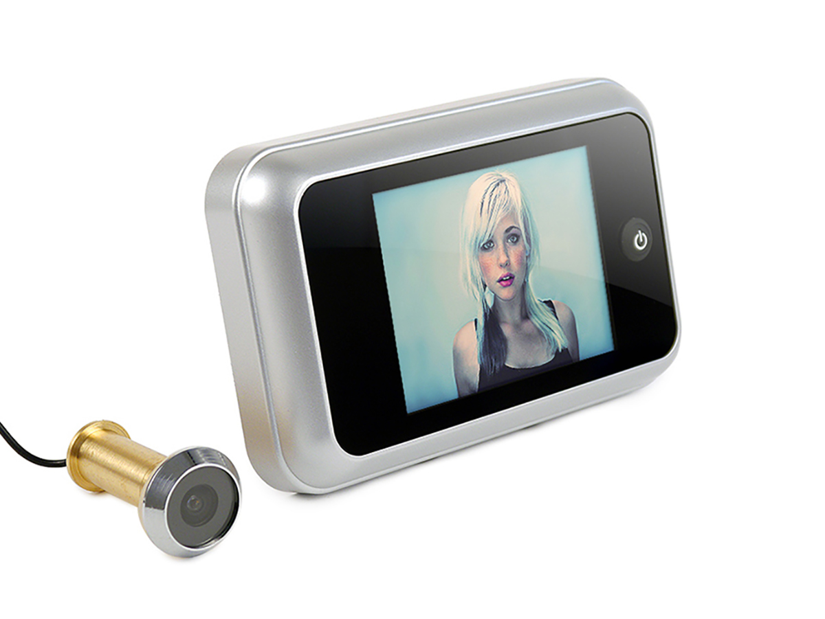 Видеоглазок с датчиком движения