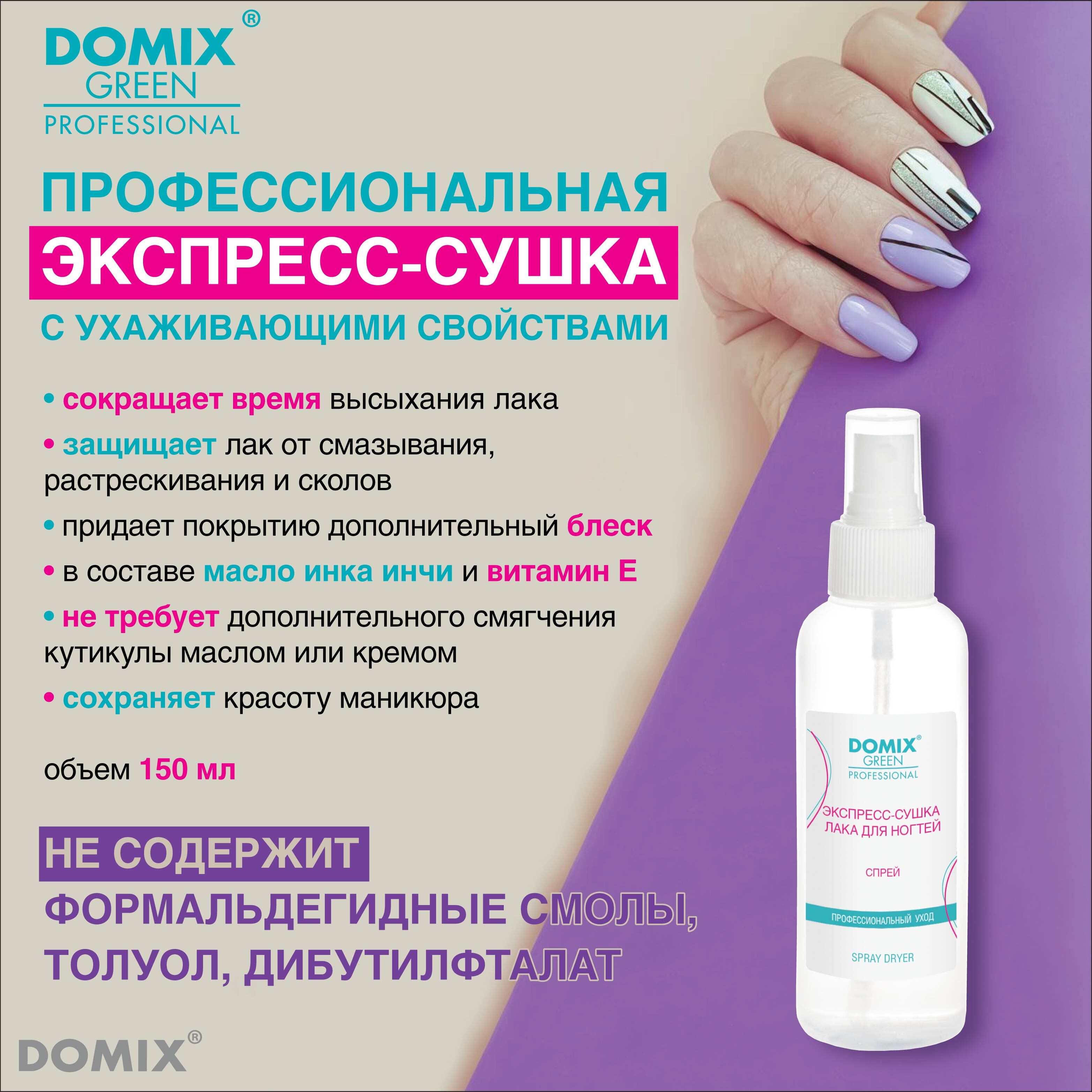 Domix green professional. Матрикс экспресс сушка. Проф-экспресс. Экспресс сушка для лака фирма Домикс купить. Domix экспресс высыхание 75мл.