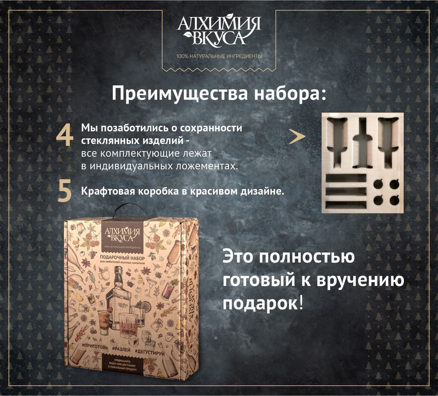 Набор настоек для самогона подарочный с бутылками - Алхимия Вкуса ...