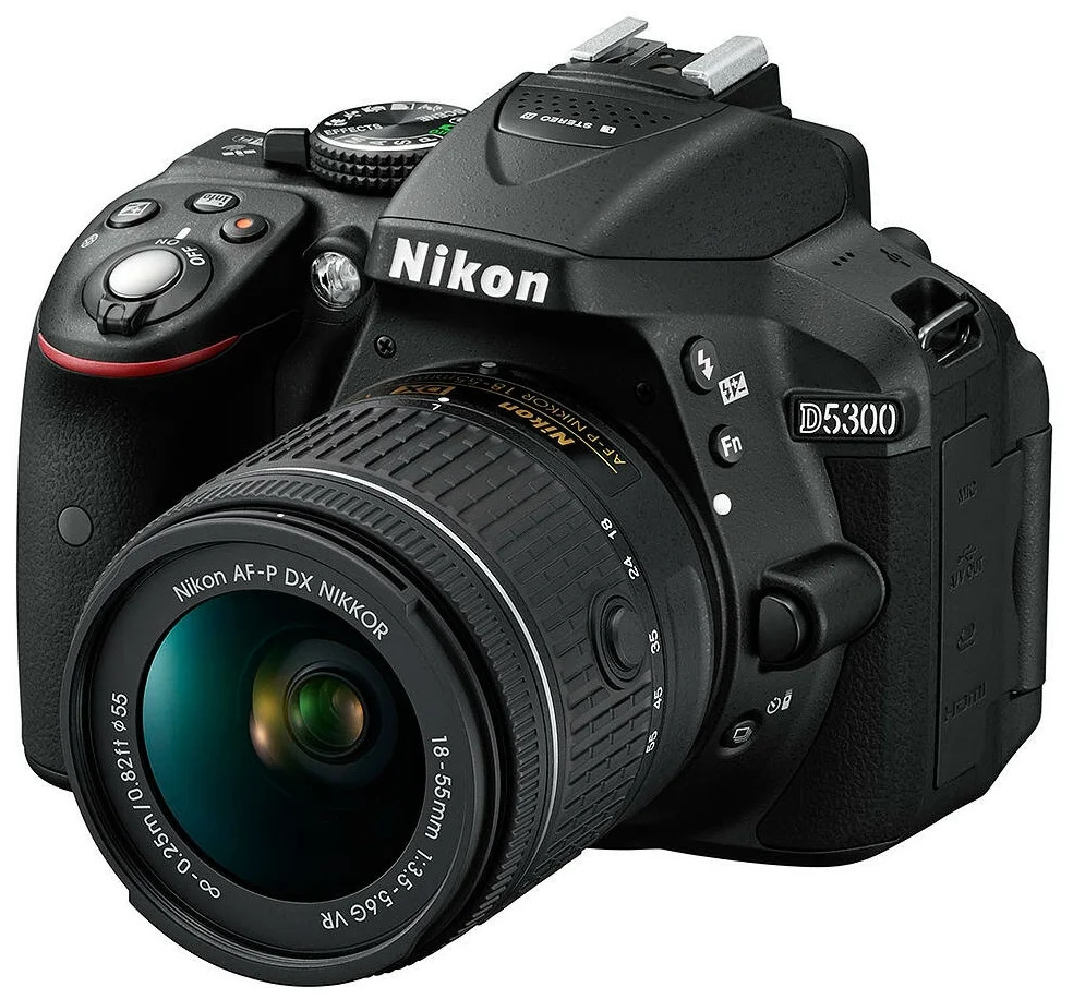 週末セール！6万→4万8000【美品・付属品あり】NikonD5300 Фотоаппарат Nikon D5300 Kit AF-S DX NIKKOR 18-55mm f/3.5-5.6G