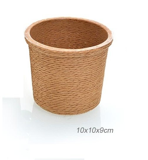 Корзина декоративная, 15W-952/951, светло-коричневый Корзина декоративная, 15W-952/951, светло-коричневый