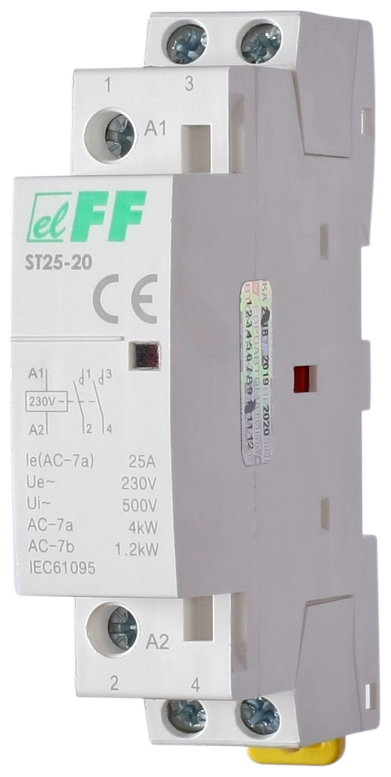 Контактор модульный ST25 -20, Евроавтоматика F&F