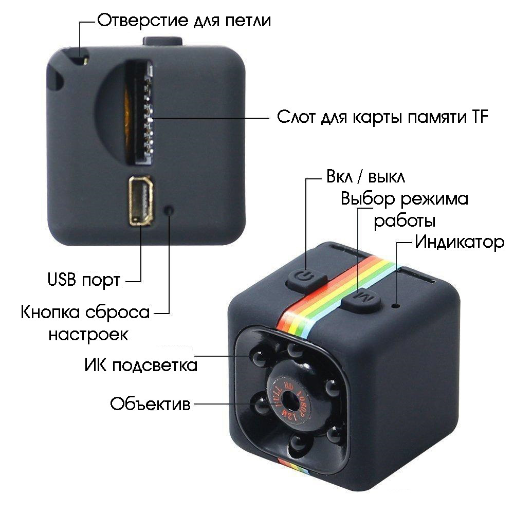 Как подключить hd мини камеру Экшн-камера Орбита OT-VNG05 купить по выгодной цене в интернет-магазине OZON (59