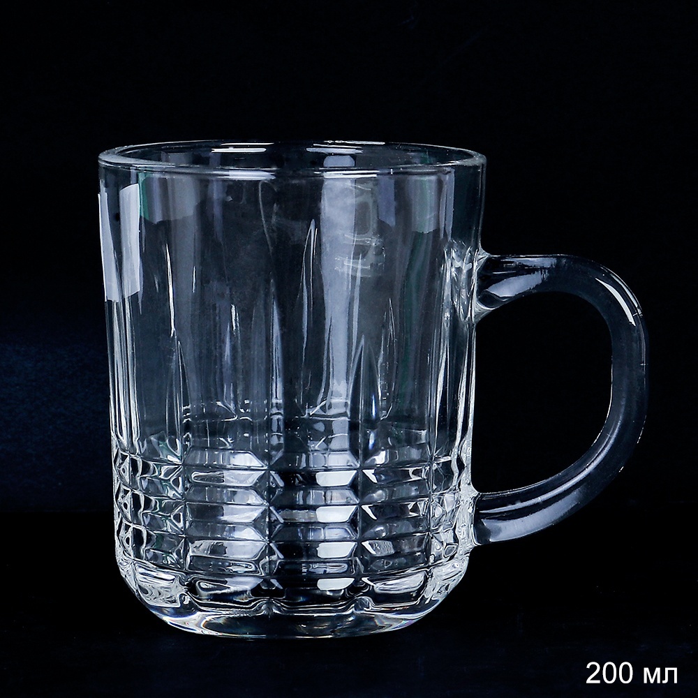 Кружка чайная 200 мл, стекло