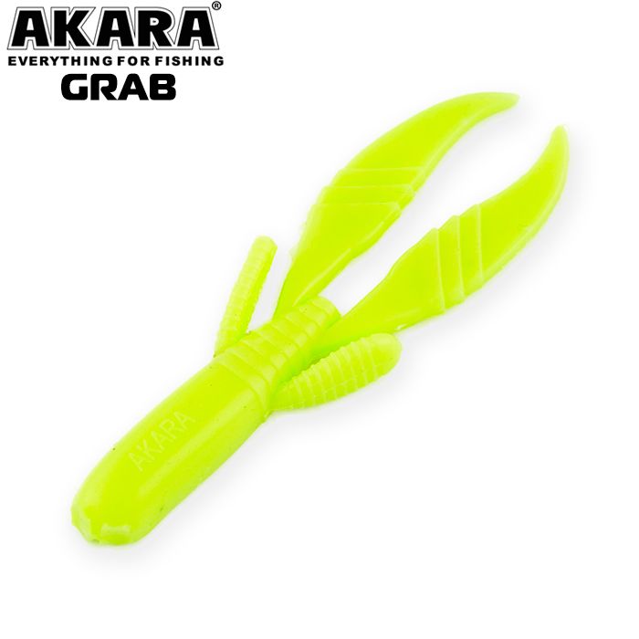 Твистер akara grab 60 04Y (B7) (6 шт.), GRB60-04Y-F6, (набор из 1 уп.)