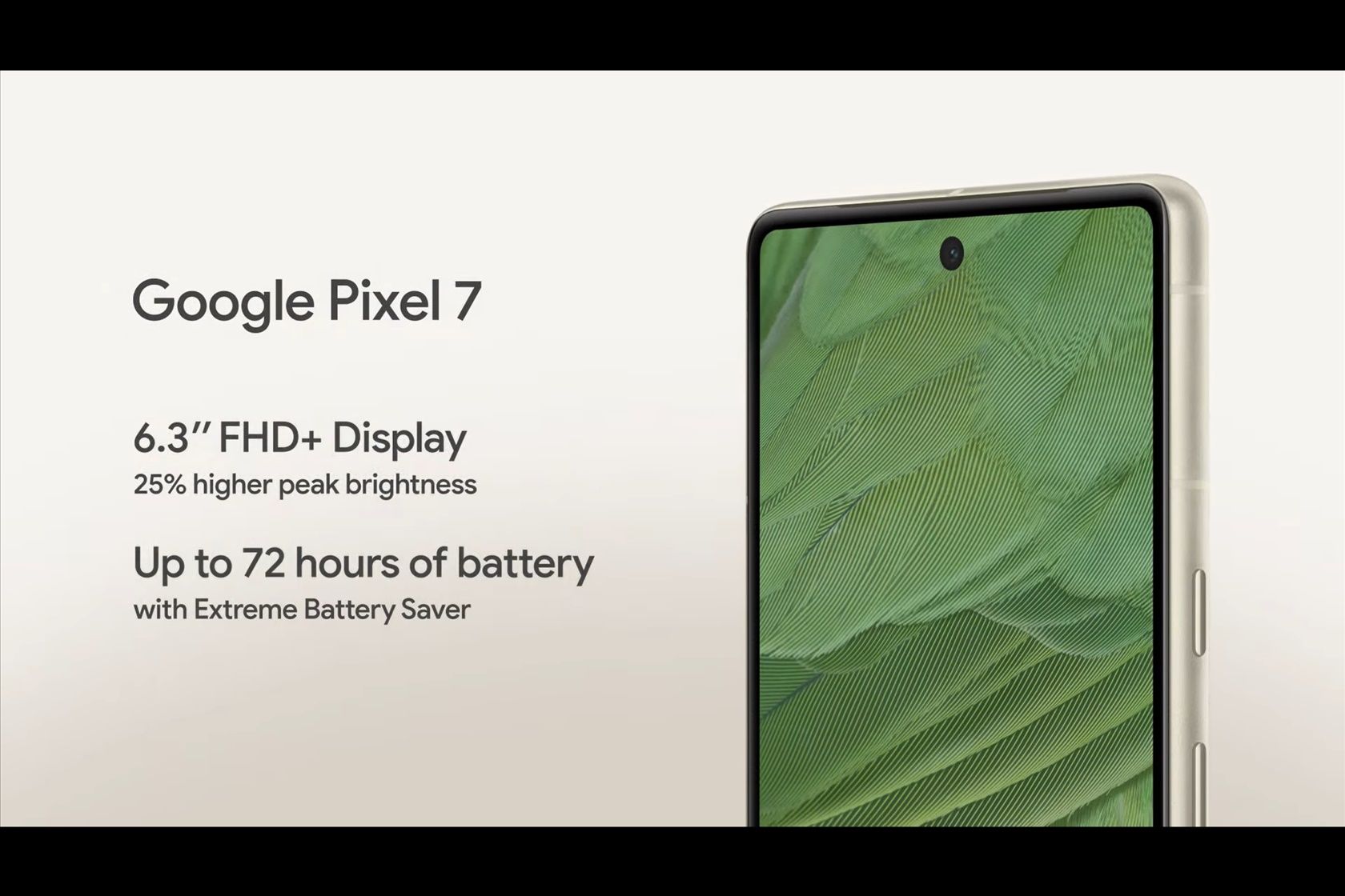    Google Pixel 7  Pixel 6