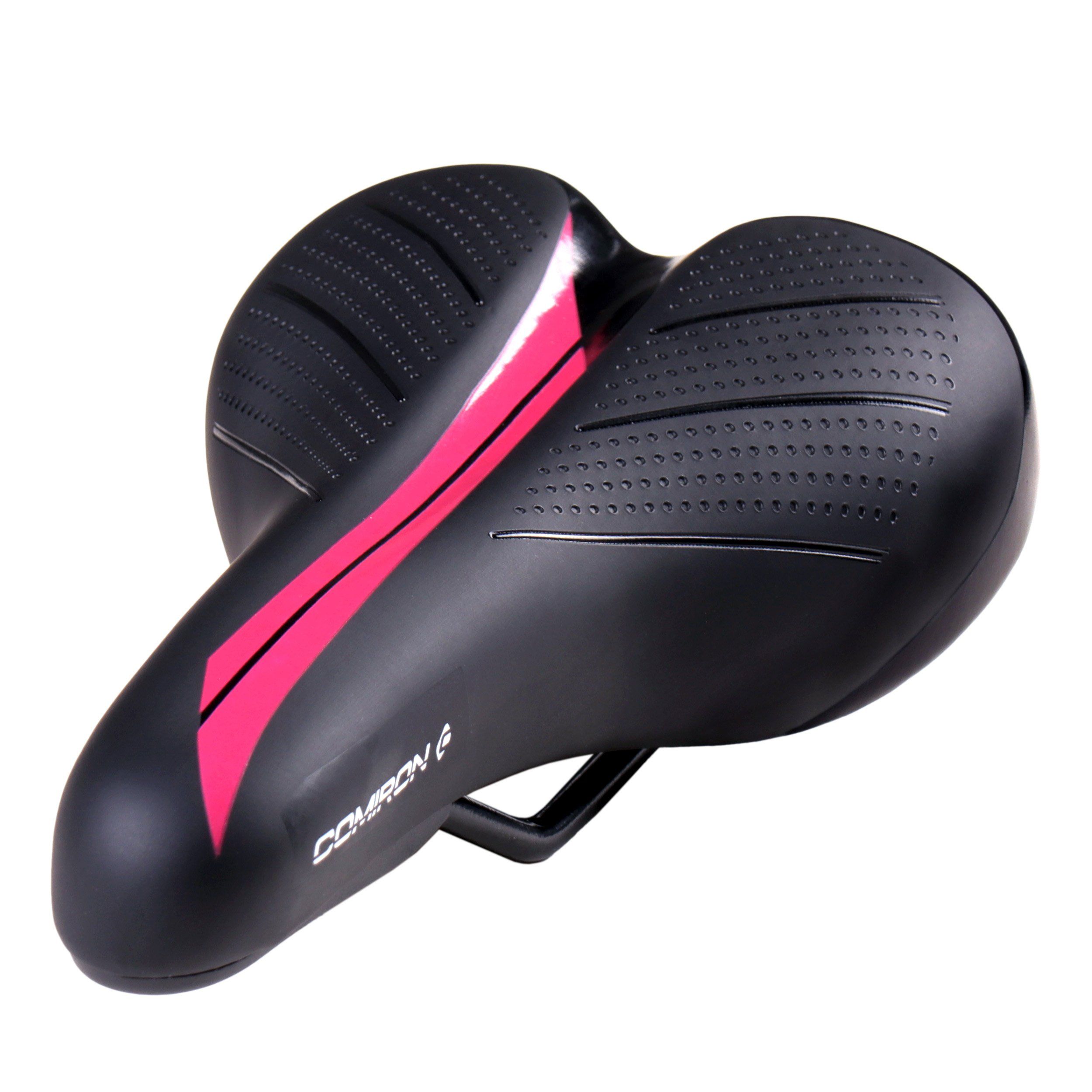 Седло велосипедное детское COMIRON VALLY N942P 235x145, полиуретан принтованный, чёрный, розовый Седло велосипедное детское COMIRON VALLY N942P 235x145, полиуретан принтованный, чёрный, розовый