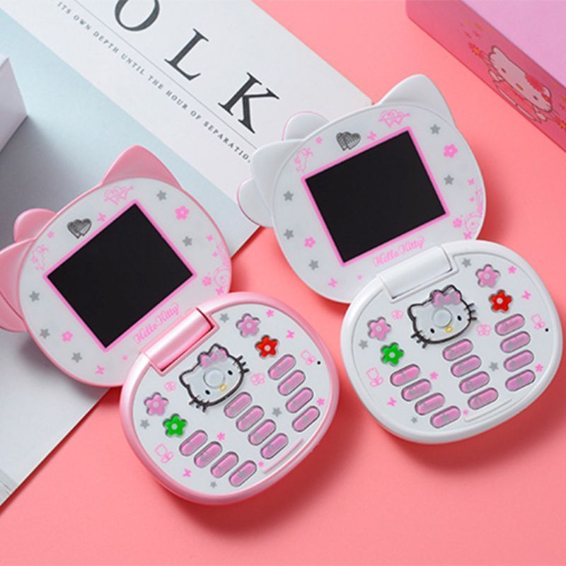 Телефон hello kitty раскладушка. Телефон Хеллоу Китти k688. Hello Kitty k688 телефон раскладушка. Cute Mini hello Kitty girl Phone k688+ Quad. K688 hello Kitty Flip Phone.