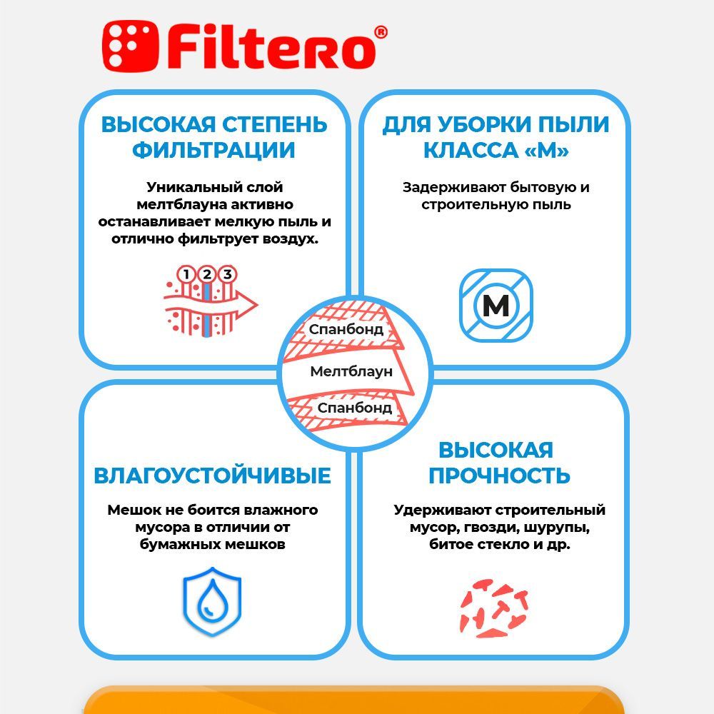 Мешок для промышленного пылесоса в Краснодаре