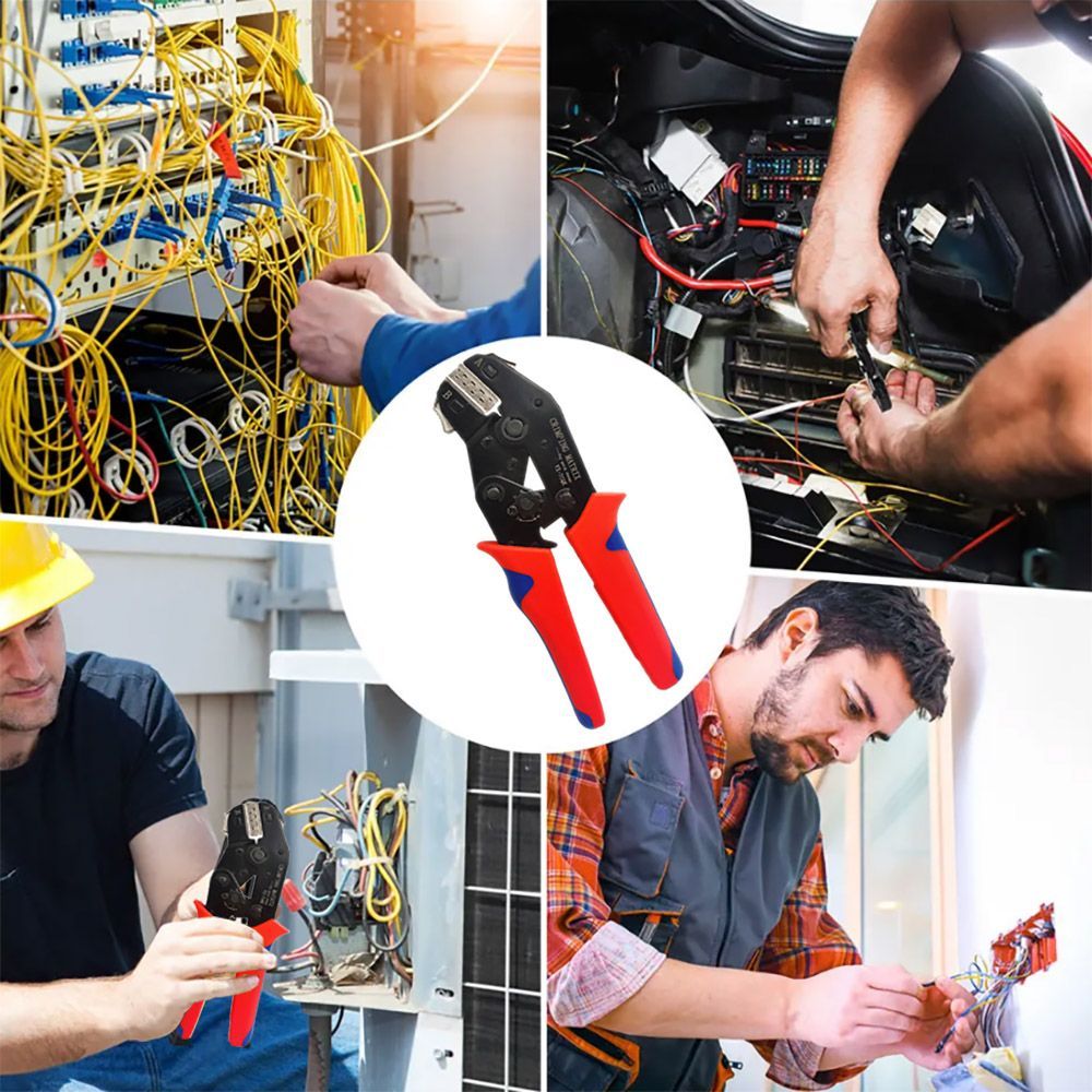 Обжимной инструмент SN-58B для изолированных электрических разъемов 300 ...