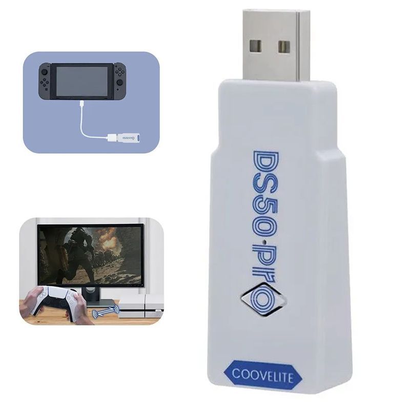 DS50 Pro Wireless Bluetooth Controller Converter Adapter