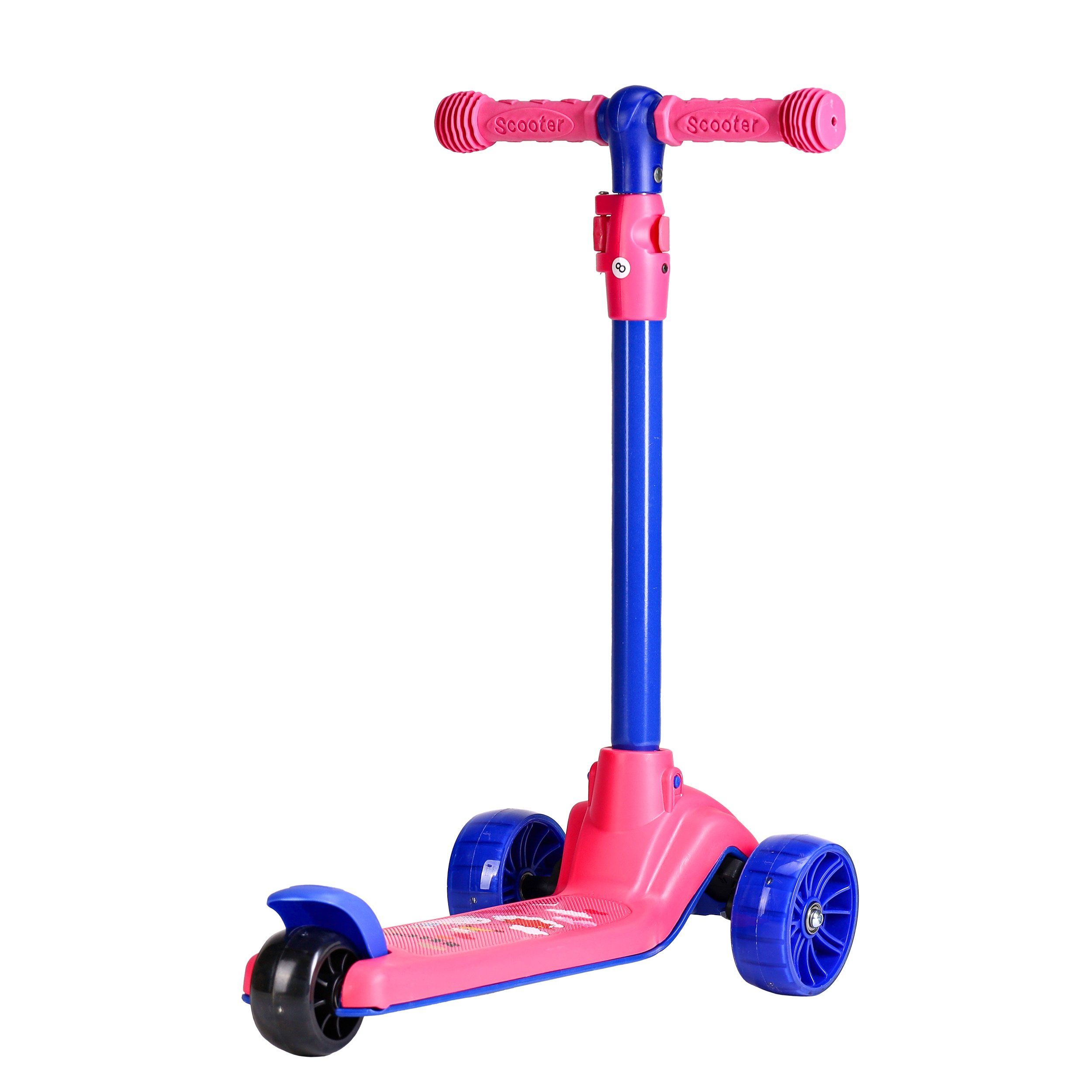 Самокат 3-х колесный SCOOTER Kid, красный Самокат 3-х колесный SCOOTER Kid, красный