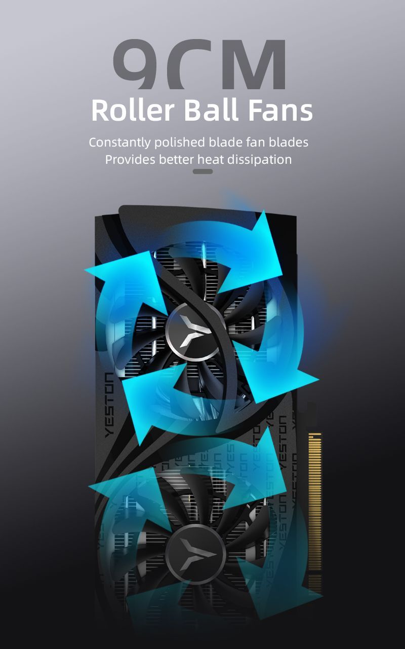 Видеокарта YESTON GeForce RTX 4060 Ti, 16 ГБ GDDR6 - купить по низким ...