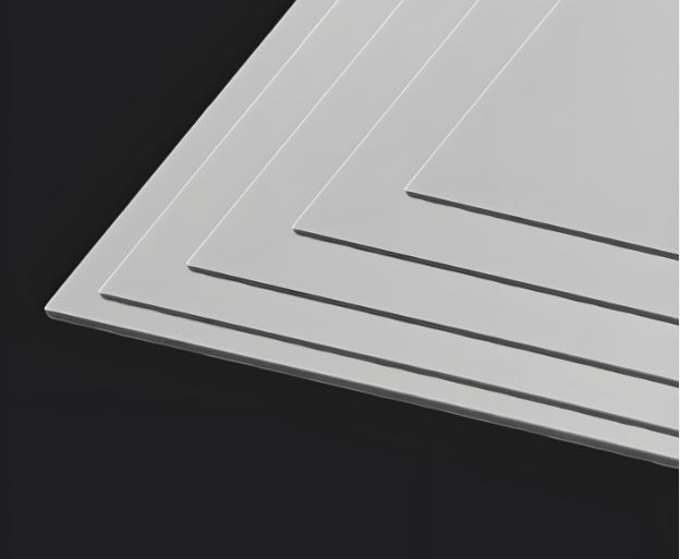 Полистирол белый листовой, 2 мм, пластик 200x550 мм - купить с ...