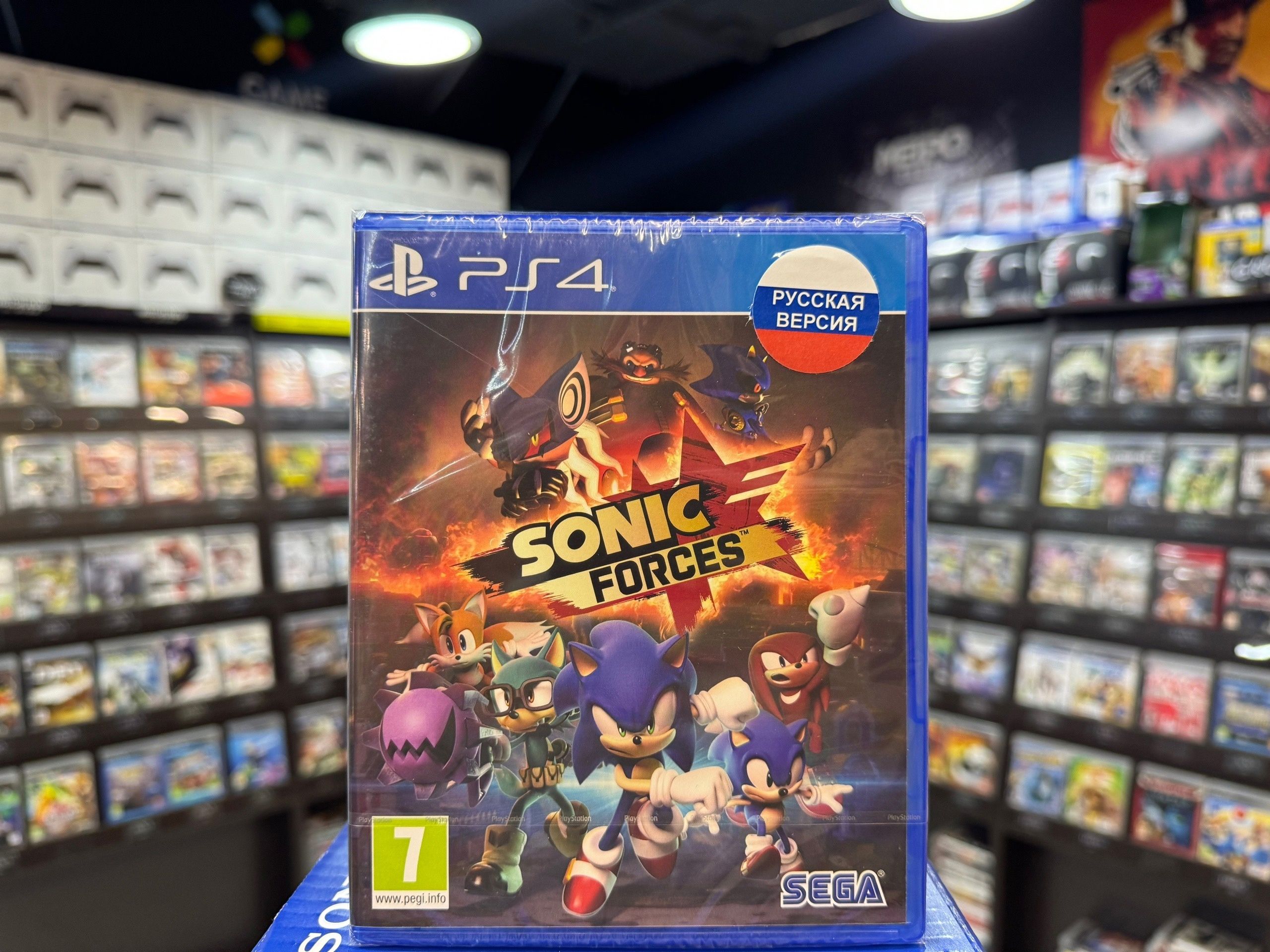 Игра Игра Sonic Forces PS4// (PlayStation 5, PlayStation 4 купить по низкой  цене с доставкой в интернет-магазине OZON (1099370190)