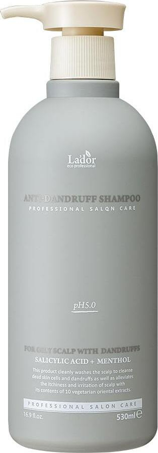 Lador Слабокислотный шампунь против перхоти Anti Dandruff Shampoo, 530 мл  #1