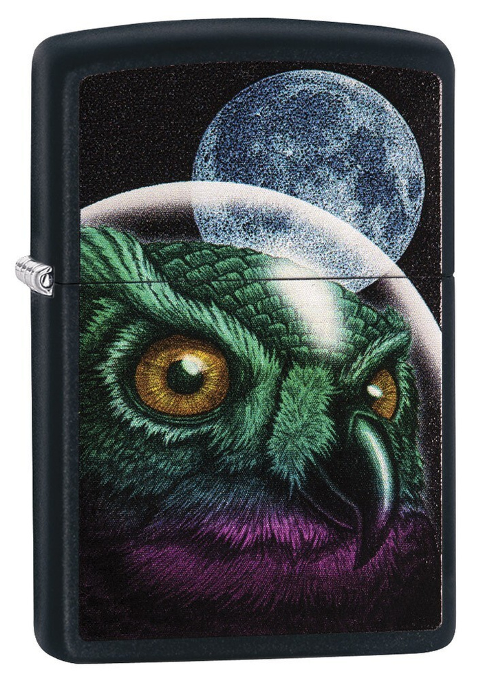 Зажигалка ZIPPO бензиновая Classic Black Matte #1