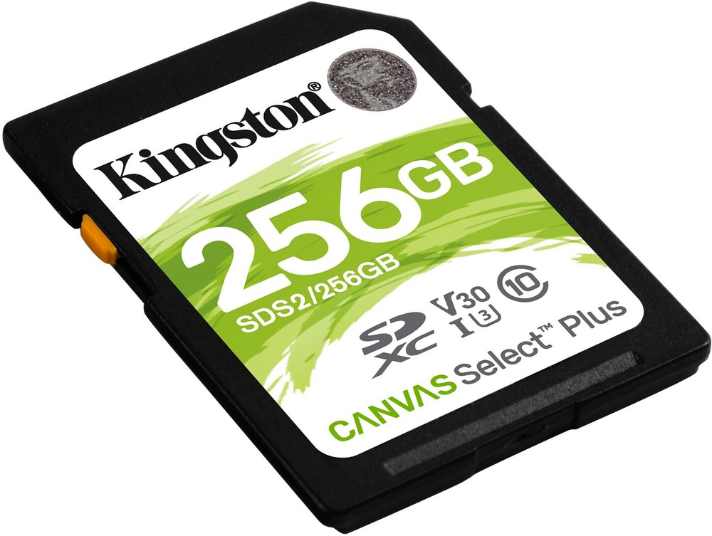 Флеш карта SDXC 256Gb Class10 Kingston SDS2/256GB Canvas Select Plus w/o adapter #1