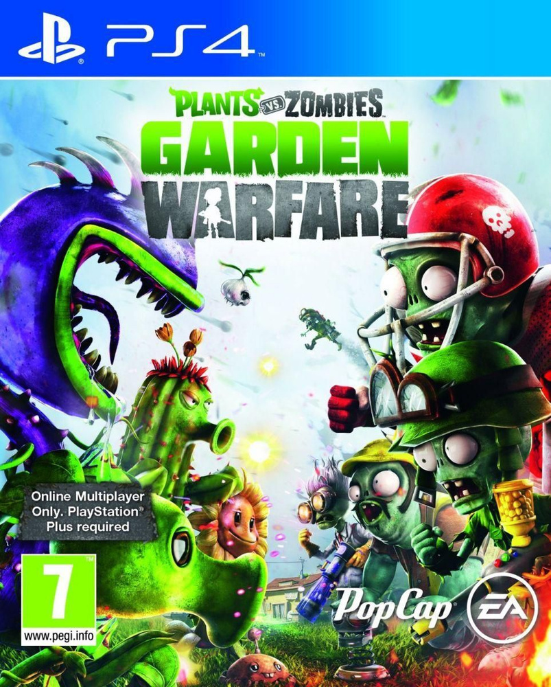 Игра Plants vs Zombies Garden Warfare (PlayStation 4, Английская версия)  купить по низкой цене с доставкой в интернет-магазине OZON (323807753)