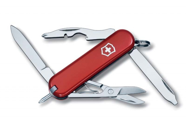 Швейцарский нож-брелок VICTORINOX Manager, длина лезвия 4 см, 10 функций (0.6365)  #1