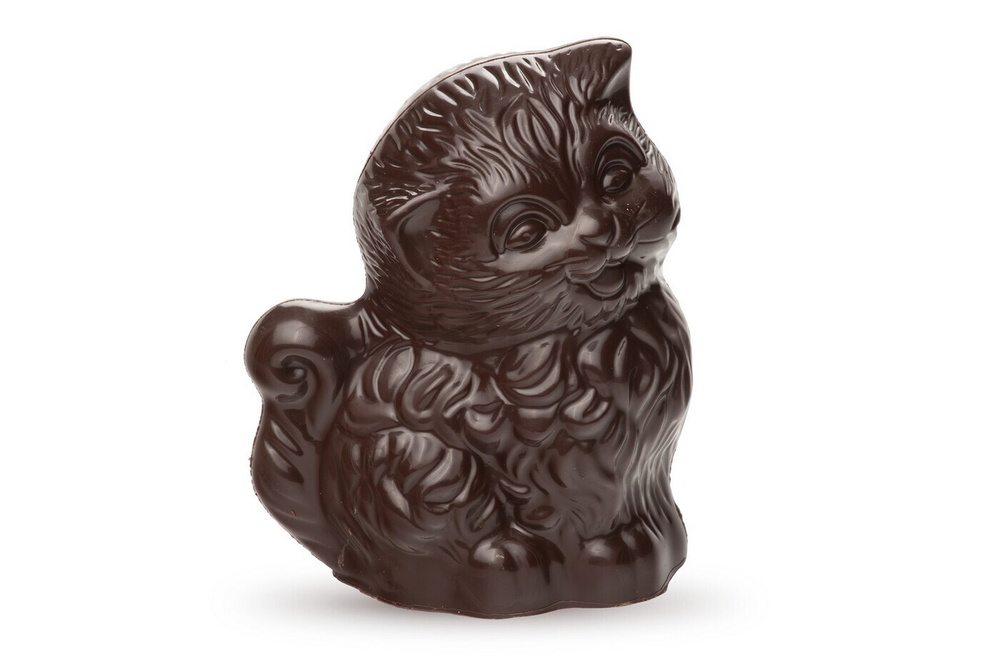 Подарочная шоколадная фигура Frade/Фраде - Кошка 183гр (молочный)  #1