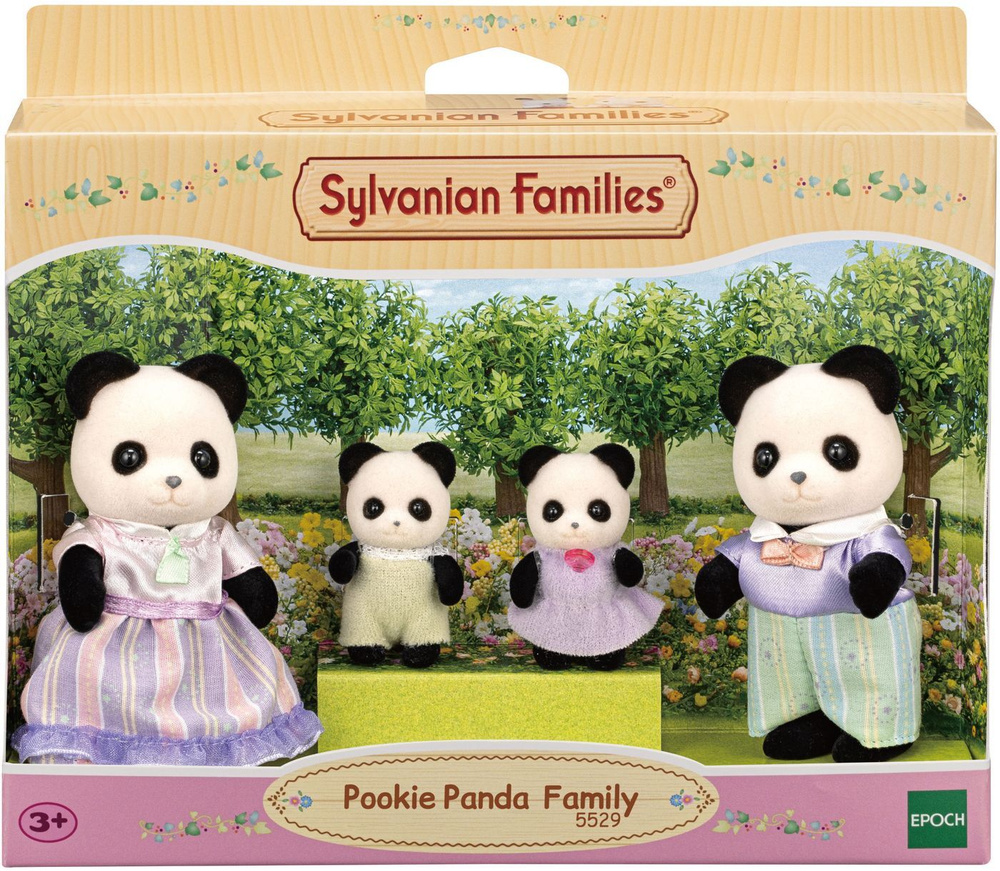 Семья Панд Sylvanian Families купить на OZON по низкой цене (642138237)