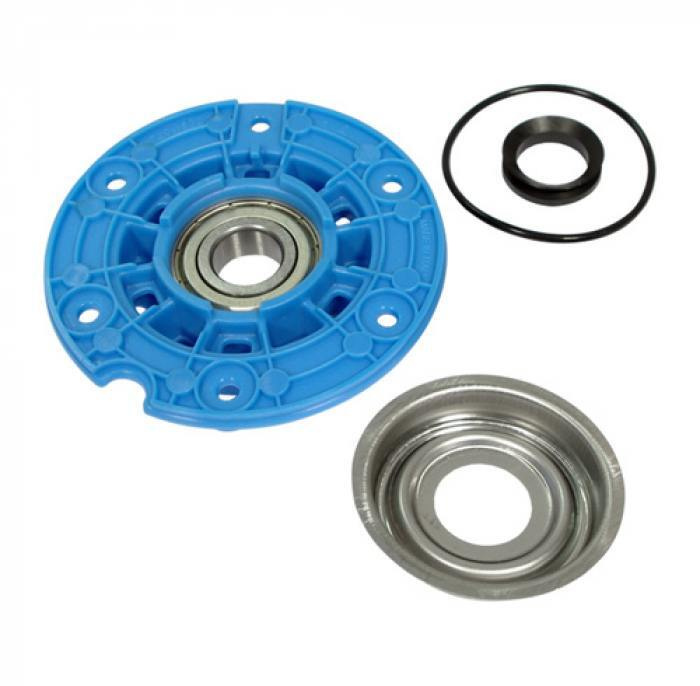 Суппорт стиральной машины Electrolux, Zanussi, AEG со стороны против шкива, в сб