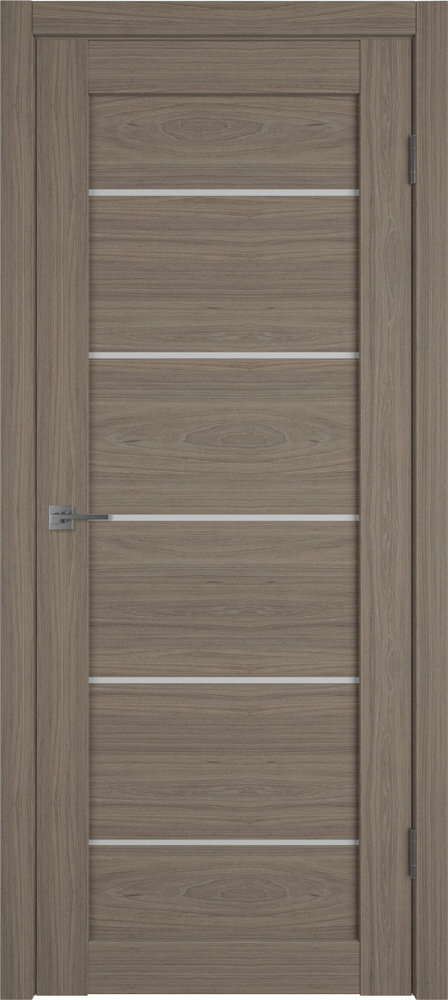 Владимирская Фабрика Дверей Дверь межкомнатная Brun oak, МДФ, 600x2000, Со стеклом  #1