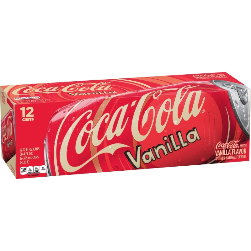 Газированный напиток Coca-Cola Vanilla 12шт по 0,355л (США) #1