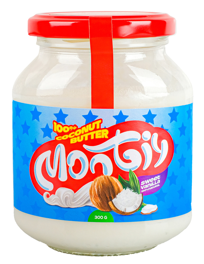 Ванильно кокосовая паста  Montiy,сладкая, 300 грамм  #1