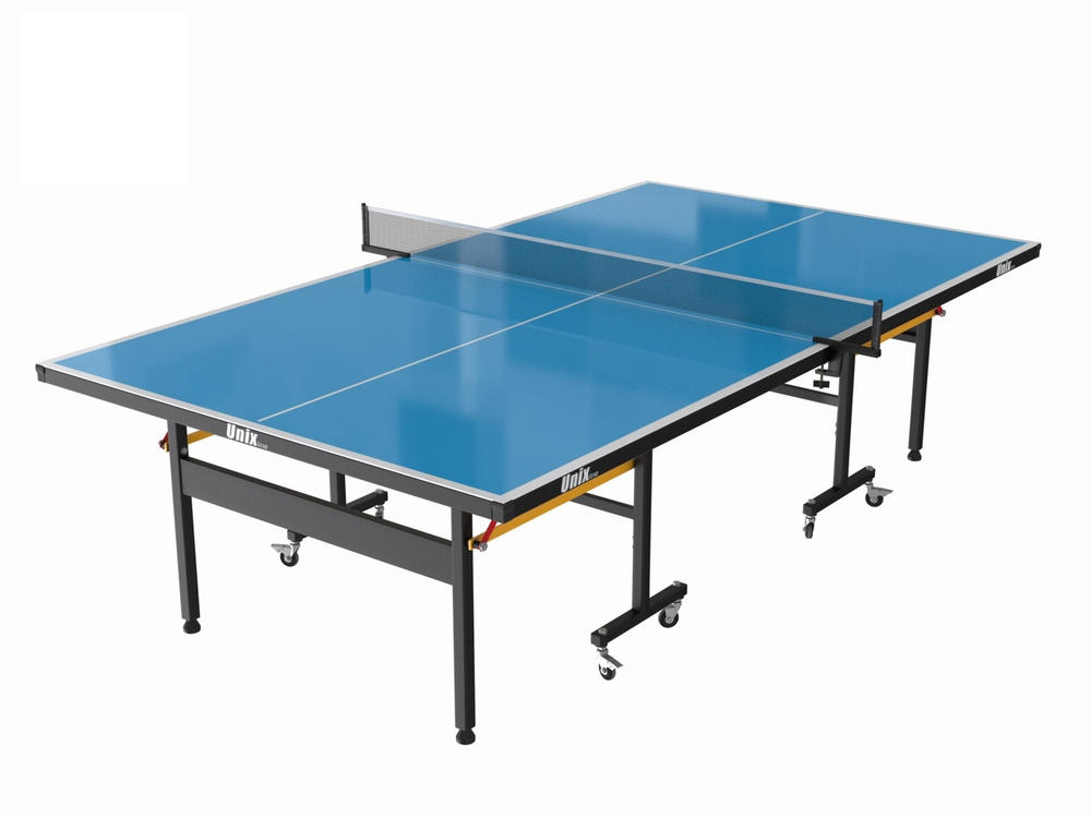 Всепогодный теннисный стол UNIX line outdoor 6mm (blue) / стол для пинг .
