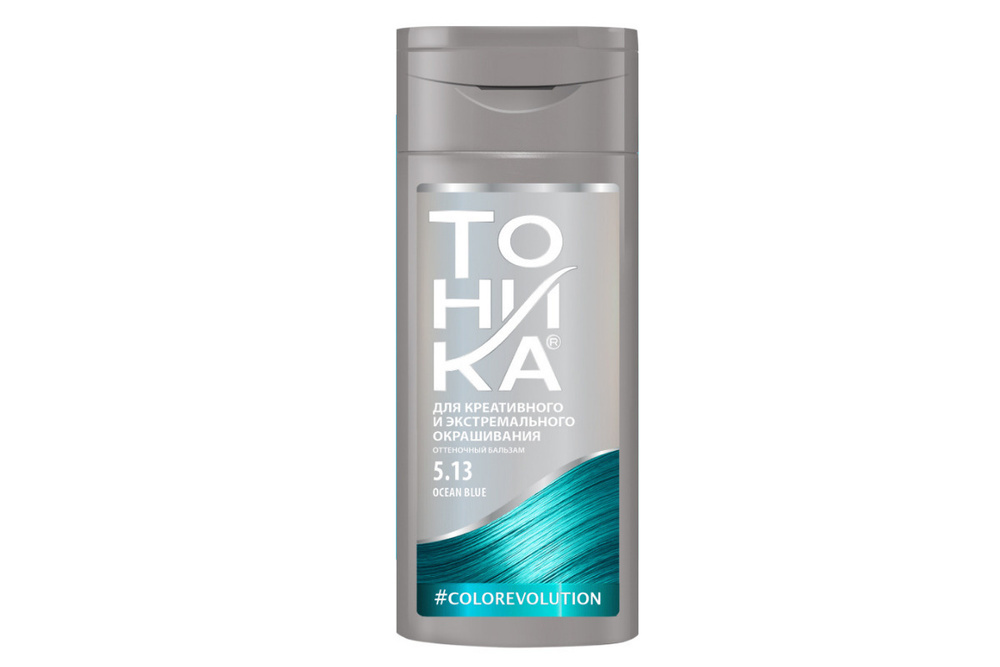 ТОНИКА Оттеночный бальзам Color evolution для осветленных и светлых волос тон 5.13 Ocean Blue, 150 мл. #1