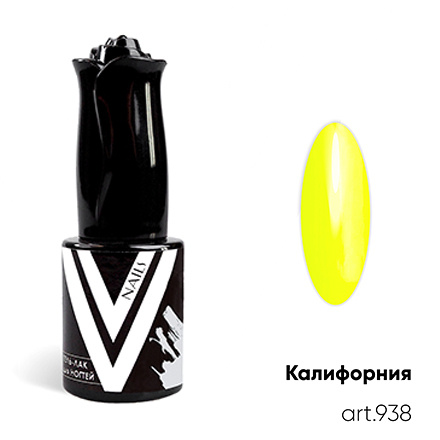 Vogue Nails, Гель-лак Калифорния, неоновый, арт.938 #1