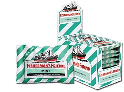 Fisherman's Friend Mint Конфеты Мята без сахара, Коробка 24 шт. x 25 г #1