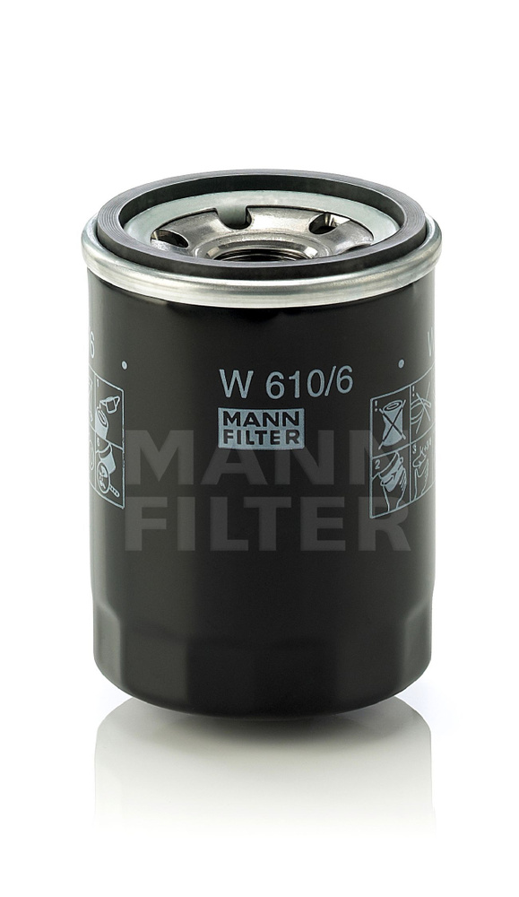 Фильтр масляный MANN-FILTER W 610/6 (W6106) #1