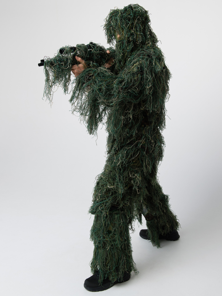 Костюм снайперский MFH GHILLIE camo woodland, купить в Интернет-магазине ForceAge.