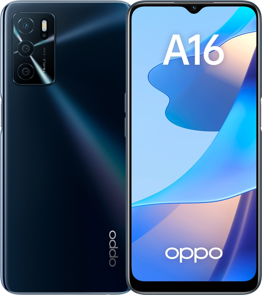 Смартфон OPPO A16 - купить по выгодной цене в интернет-магазине OZON  (611586036)