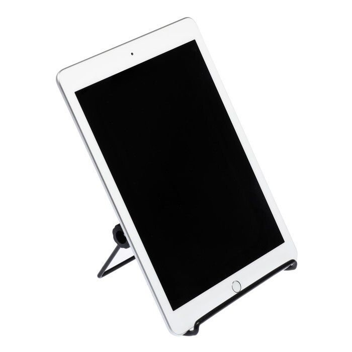 Подставка для планшета LuazON, 18х14 см, регулируемая, металл, черная  #1
