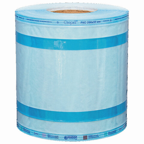 Рулон комбинированный со складкой ВИНАР СТЕРИТ, для ПАРОВОЙ/ГАЗОВОЙ ...