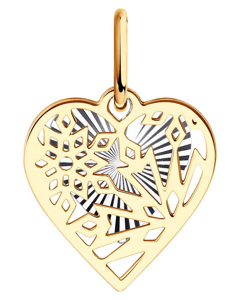 SOKOLOV Подвеска Золото красное 585 пробы - купить с доставкой по ...