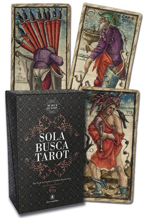 Набор Таро Сола Буска (музейное качество) / Sola Busca Tarot Museum Quality Kit  #1