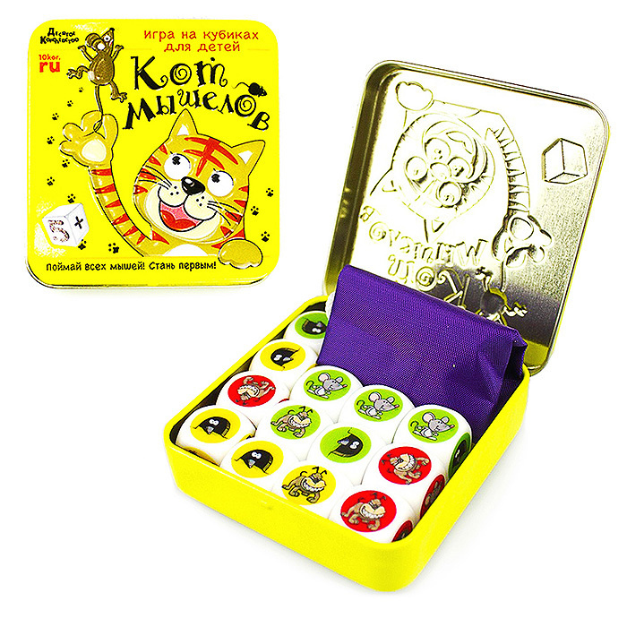 Настольная игра "Кот мышелов" / 280088 - купить с доставкой по выгодным ...