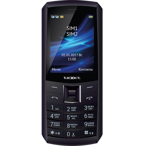 МОБИЛЬНЫЕ ТЕЛЕФОНЫ СТАНДАРТ GSM TEXET TM-D424 черный #1