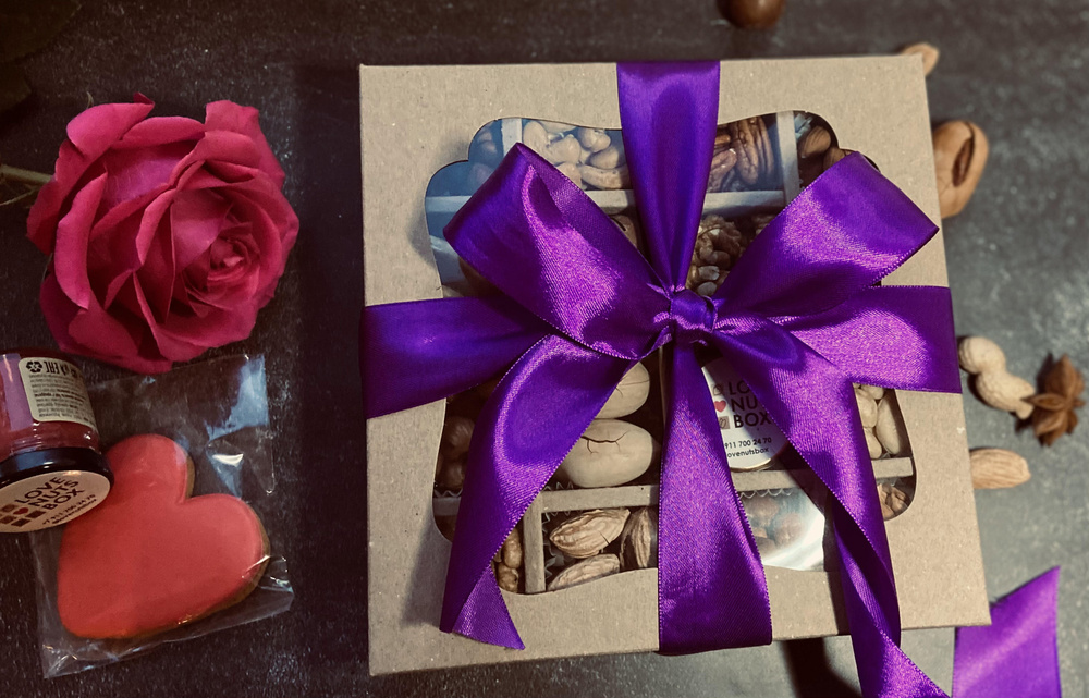 Подарочный набор "Элит"" Фиолетовая лента #1