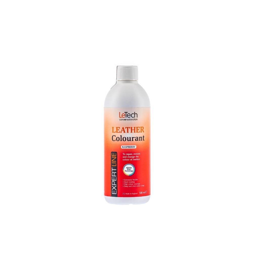 Краска для кожи LeTech (Leather Colourant) Raspberry 500 ml #1