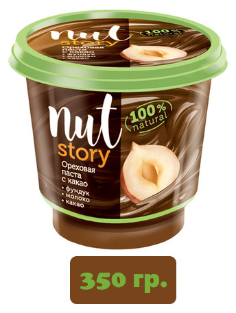 Nut Story, паста ореховая с какао, 350 грамм #1