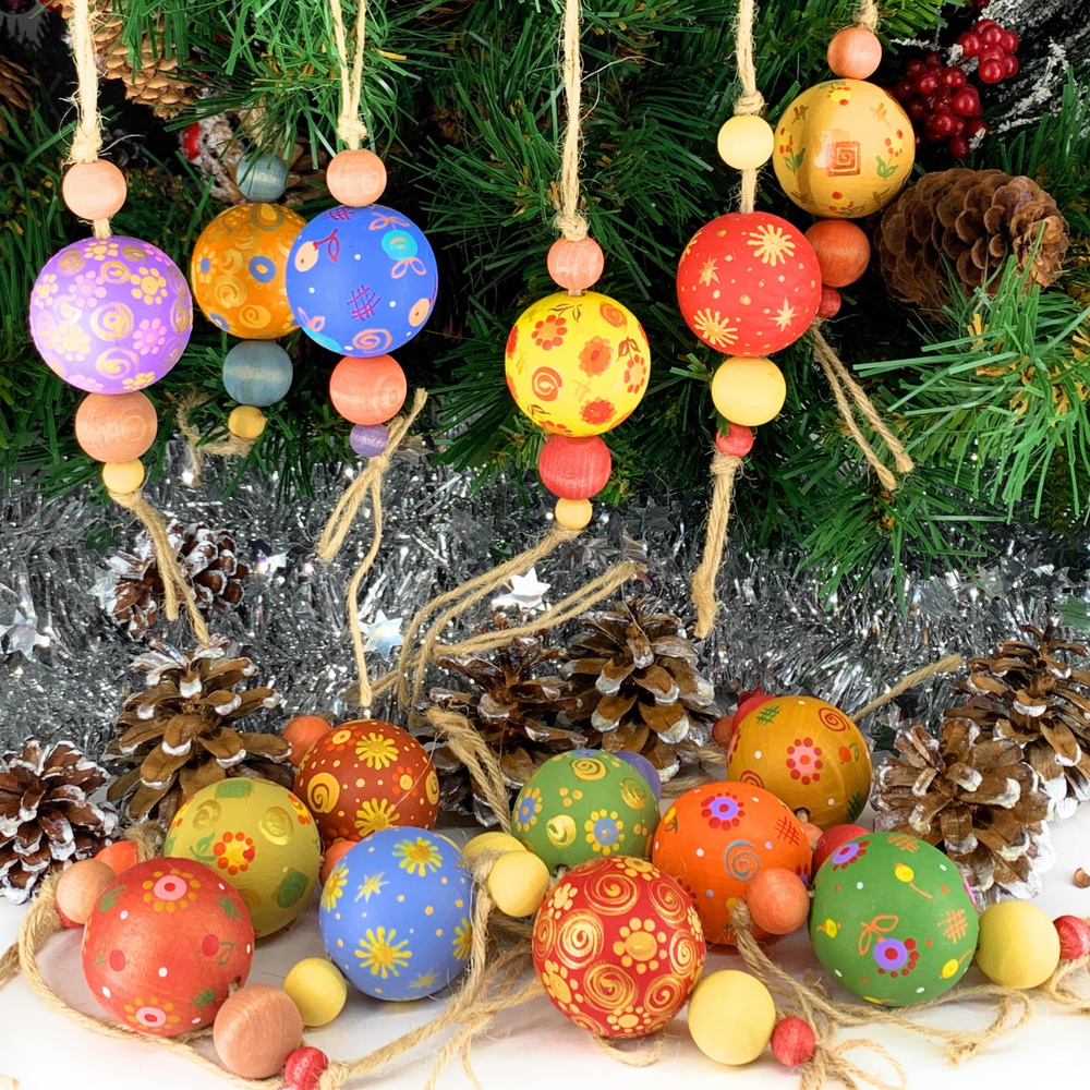 Красивые шарики - воплощение лучших новогодних традиций