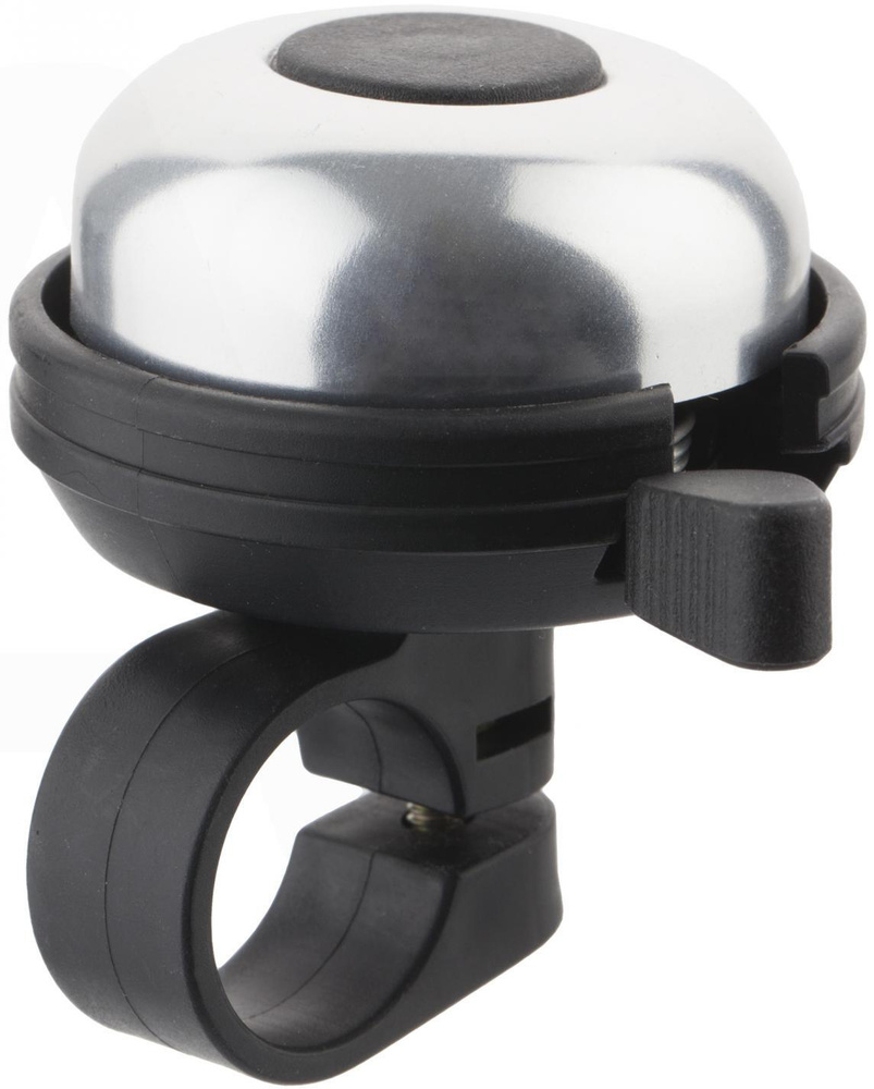 Звонок велосипедный, на электросамокат (хром, черная основа) велозвонок ...