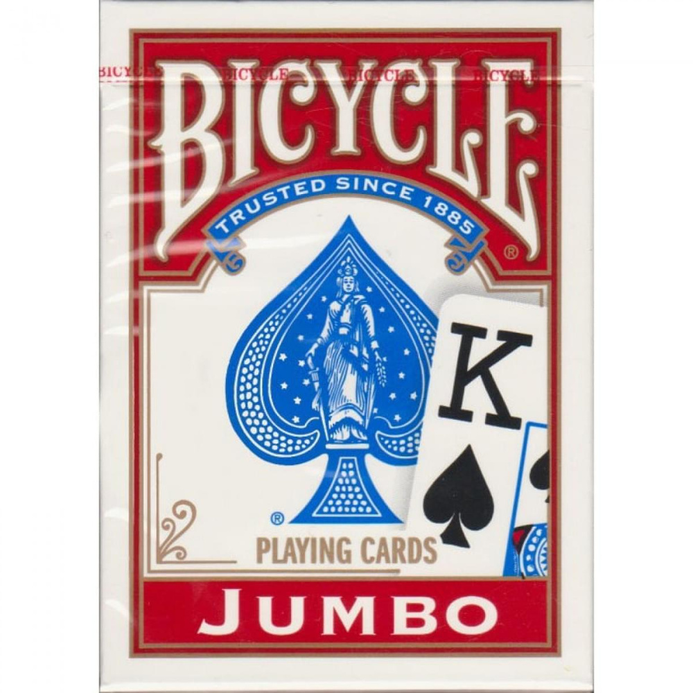 BICYCLE JUMBO Index Red #1